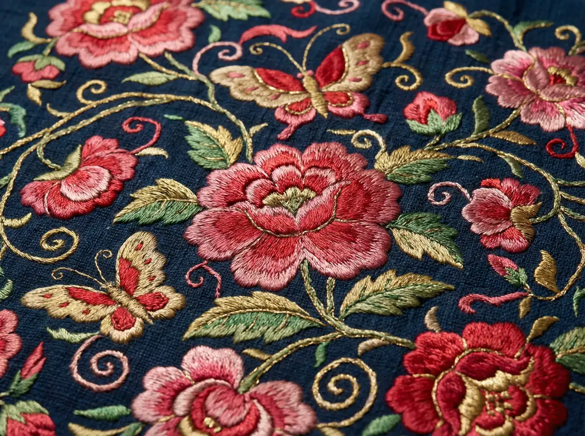 精美的苗绣作品 - 少妇视频